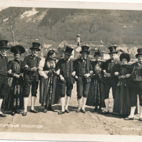 AK von den Montafoner Trachten Vorarlberg (7709)
