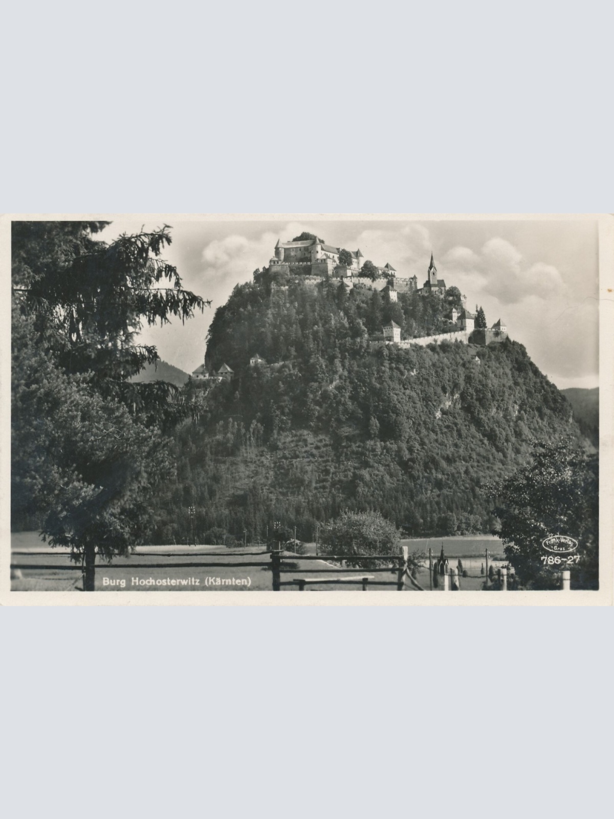 AK von der Burg Hochosterwitz Kärnten (7097)