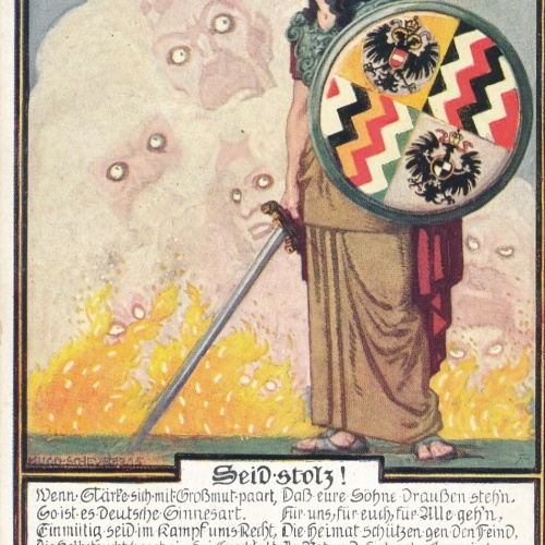 Rot Kreuz Karte Nr.115 Seid Stolz (7090)