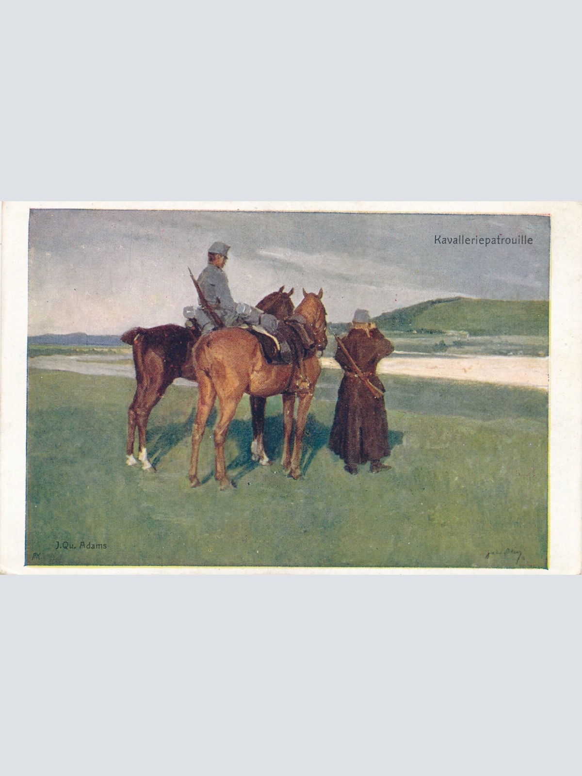 Rot Kreuz Karte Nr.251 Kavalleriepatroille (7087)