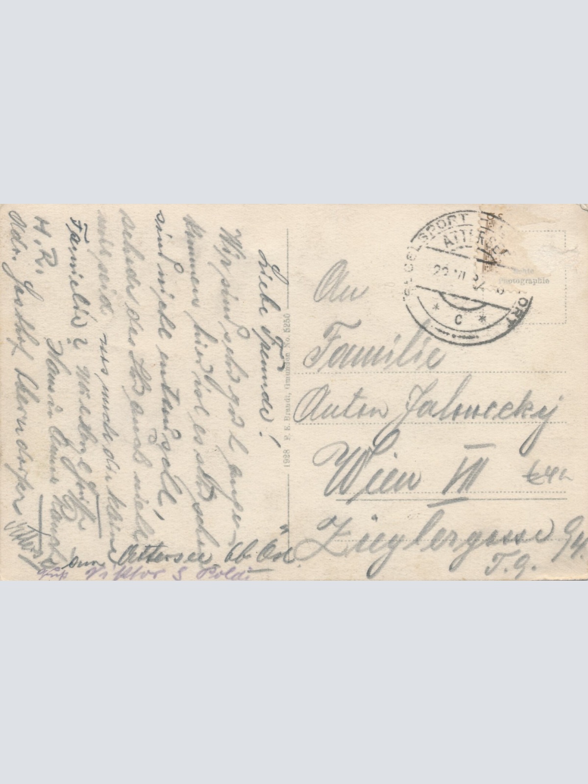 AK aus Attersee Oberösterreich (7663)