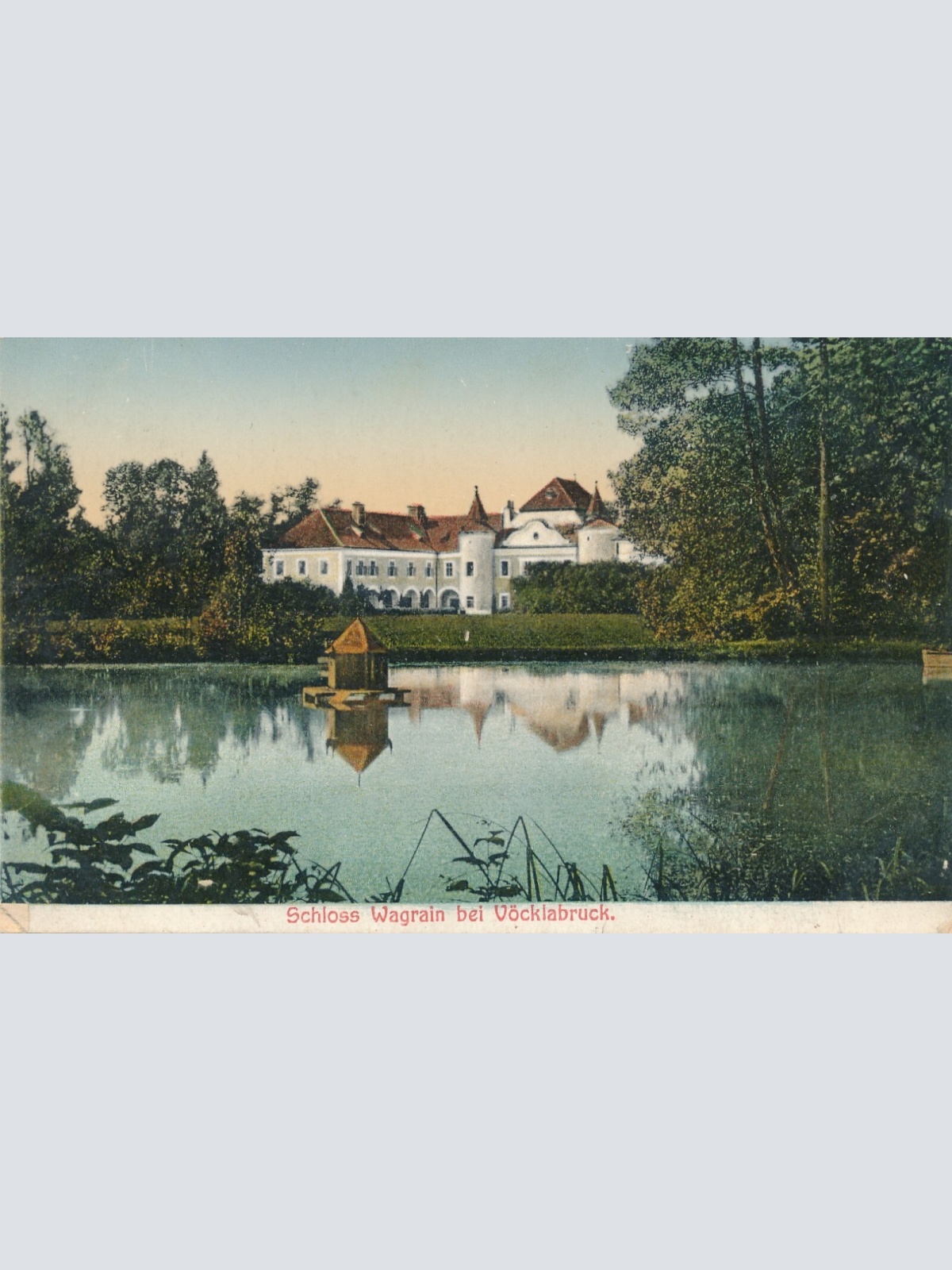 AK aus Vöcklabruck mit Schloss Wagrain Oberösterreich (7135)