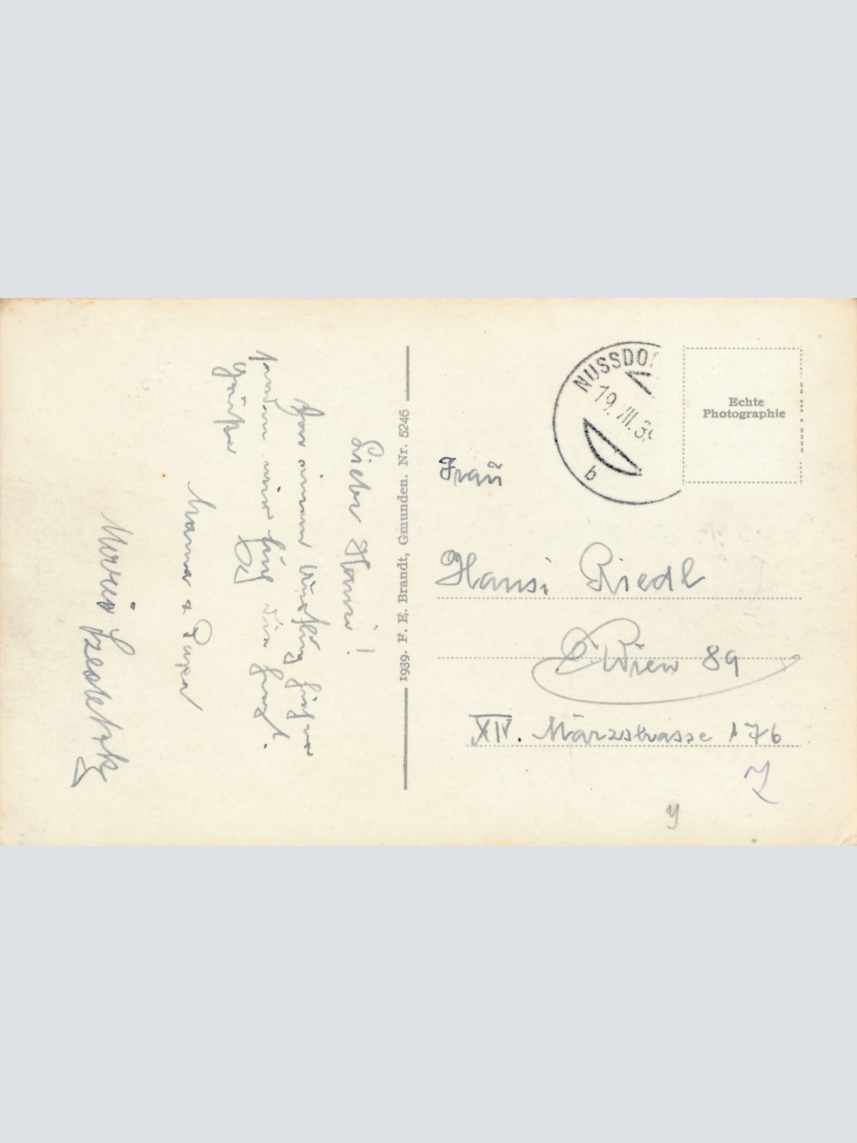 AK aus Nussdorf am Attersee Oberösterreich (7656)