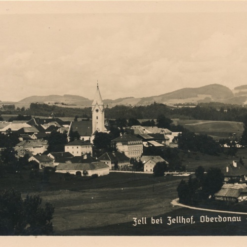 AK aus Zell bei Zellhof Oberösterreich (7128)