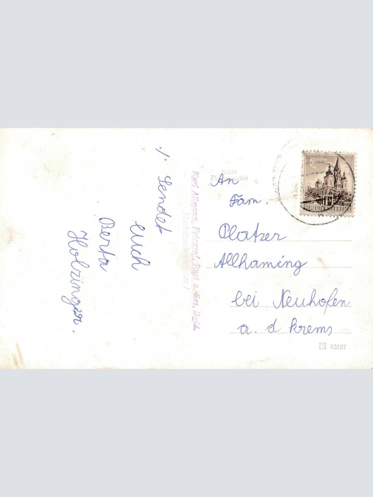 AK aus Rust am See die Stadt der Störche Burgenland (7109)