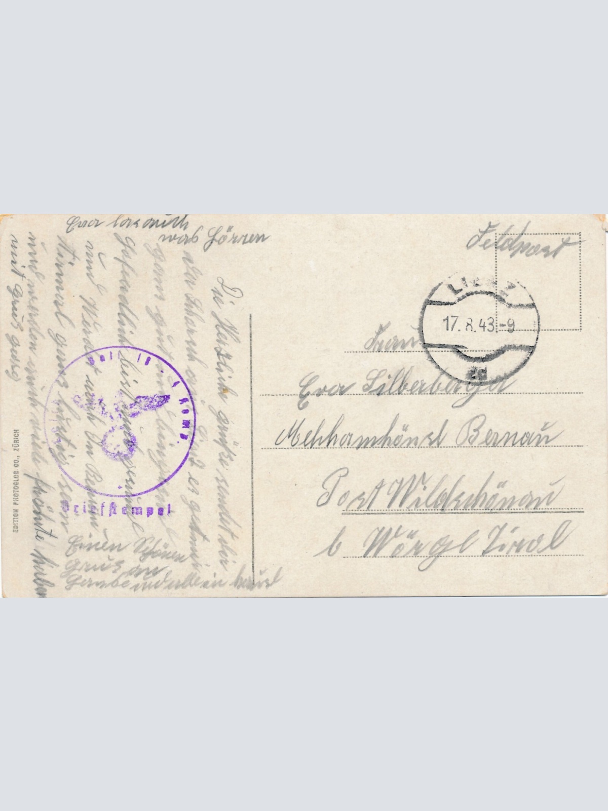 AK aus Windisch Matrei Tirol (7111)