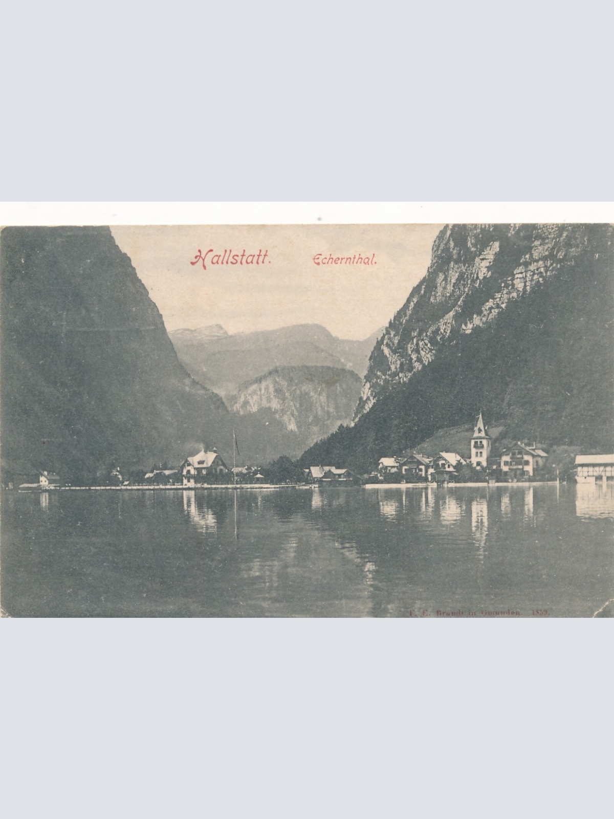 AK, Hallstatt, Echernthal, Oberösterreich (S2069)