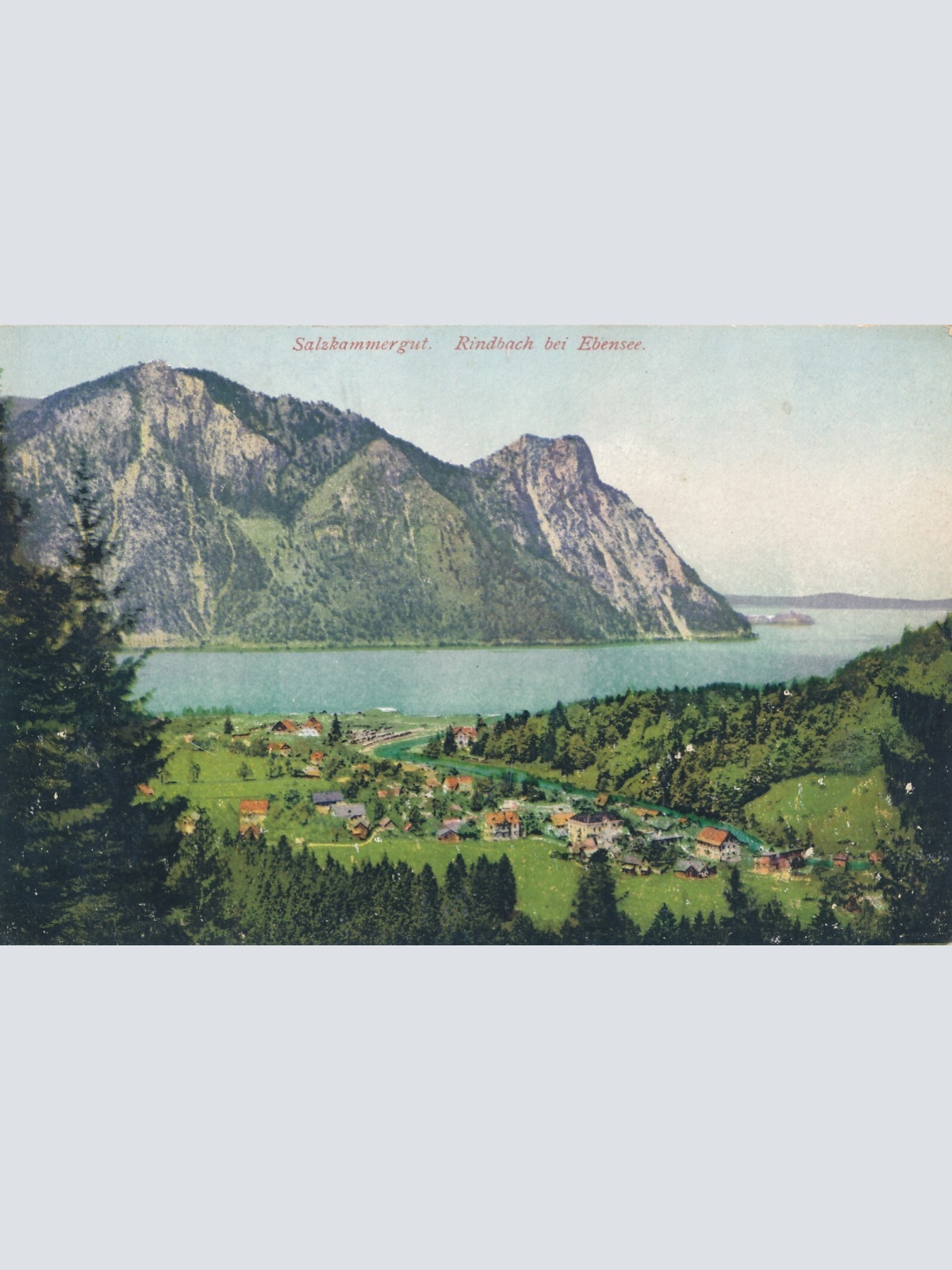 AK, Salzkammergut, Rindbach bei Ebensee, Oberösterreich (S2103)
