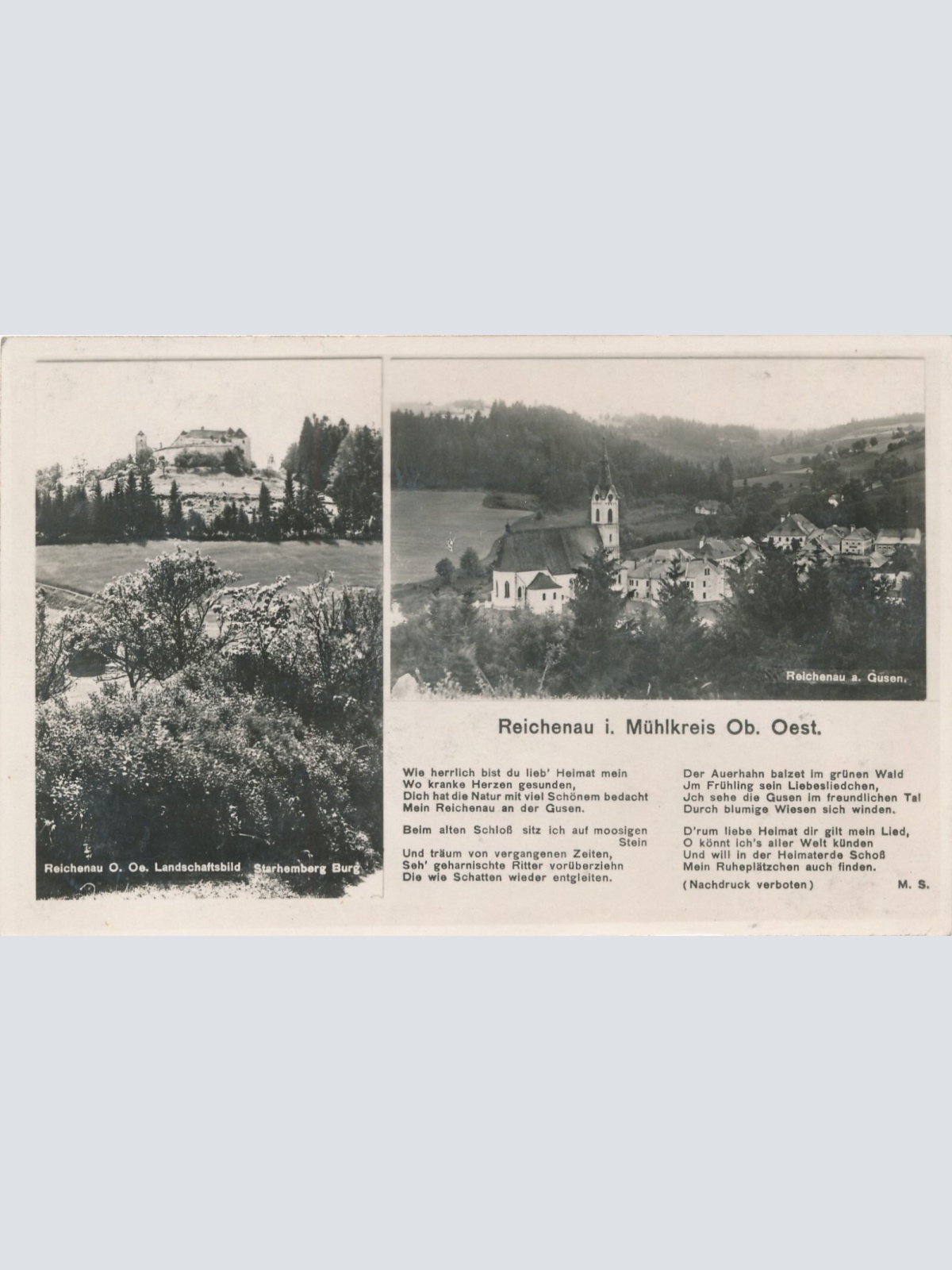 AK, Reichenau im Mühlkreis, Oberösterreich (S2052)