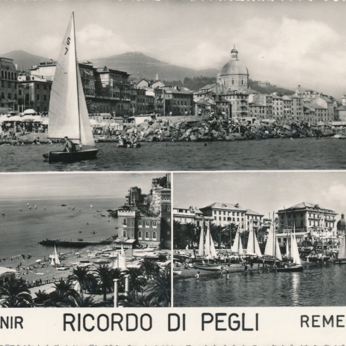AK aus Ricordo di Pegli Mehrbildkarte Italien (7753)