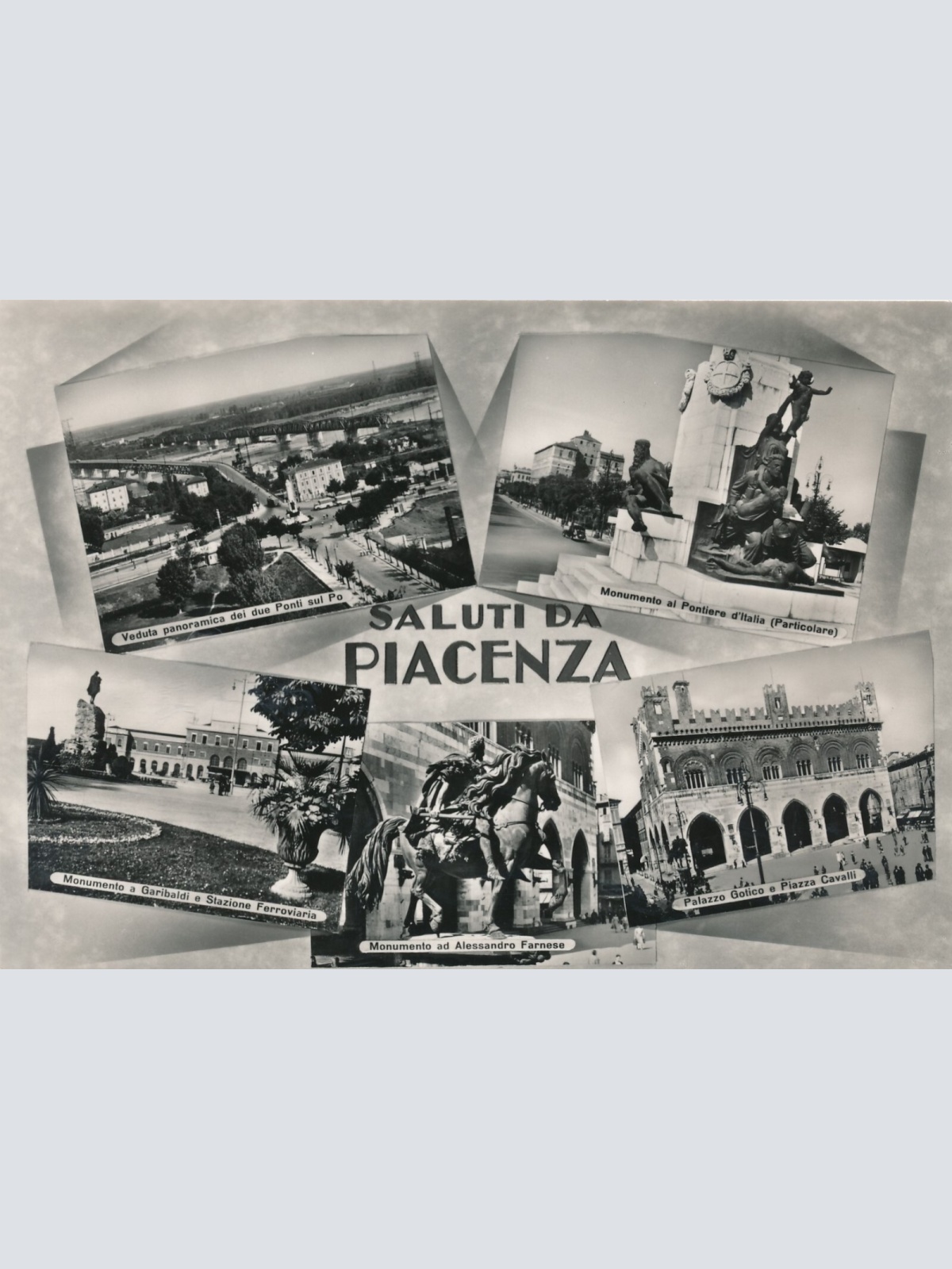 AK aus Piacenza Mehrbildkarte Italien (7754)