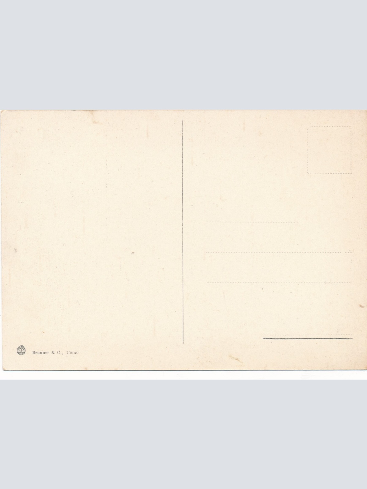 AK aus Cadenabbia mit Ristorante Brumana und Villa Carlotta Italien (7758)