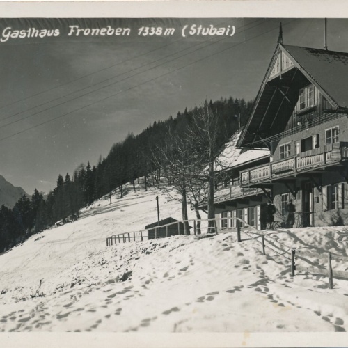 AK vom Alpen Gasthaus Froneben Tirol (7917)