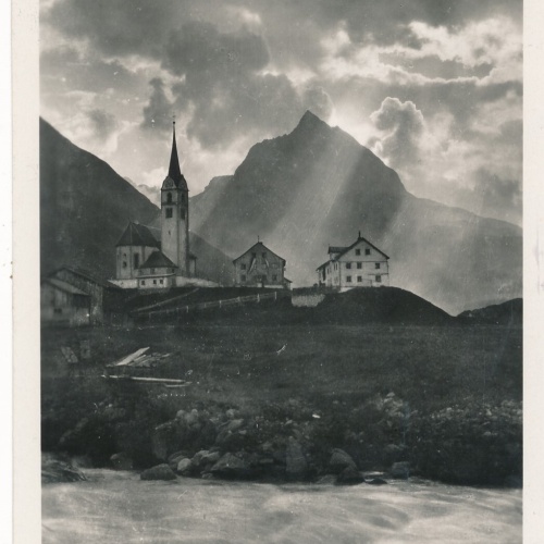 AK aus Galtür mit Ballunerspitze Tirol (7919)