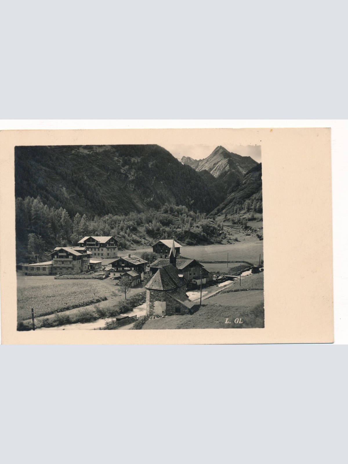 AK aus Hinterbichl mit Pension Wiener Sängerknaben Tirol (7903)