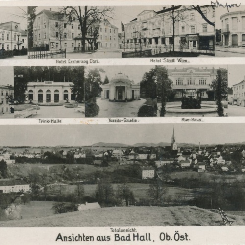 AK aus Bad Hall Mehrbildkarte Oberösterreich (7594)
