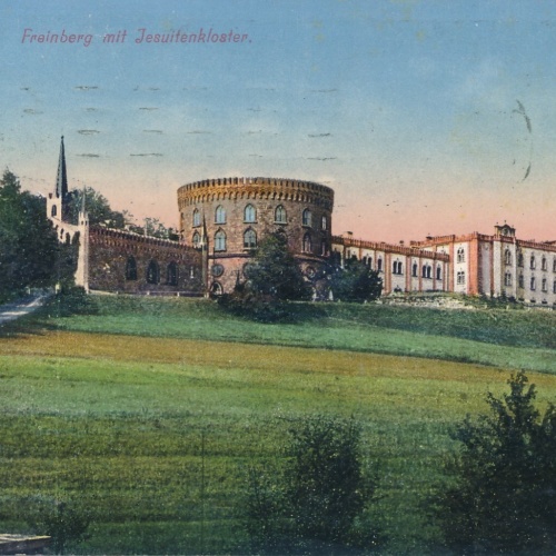 AK aus Linz an der Donau Freinberg mit Jesuitenkloster Oberösterreich (7620)