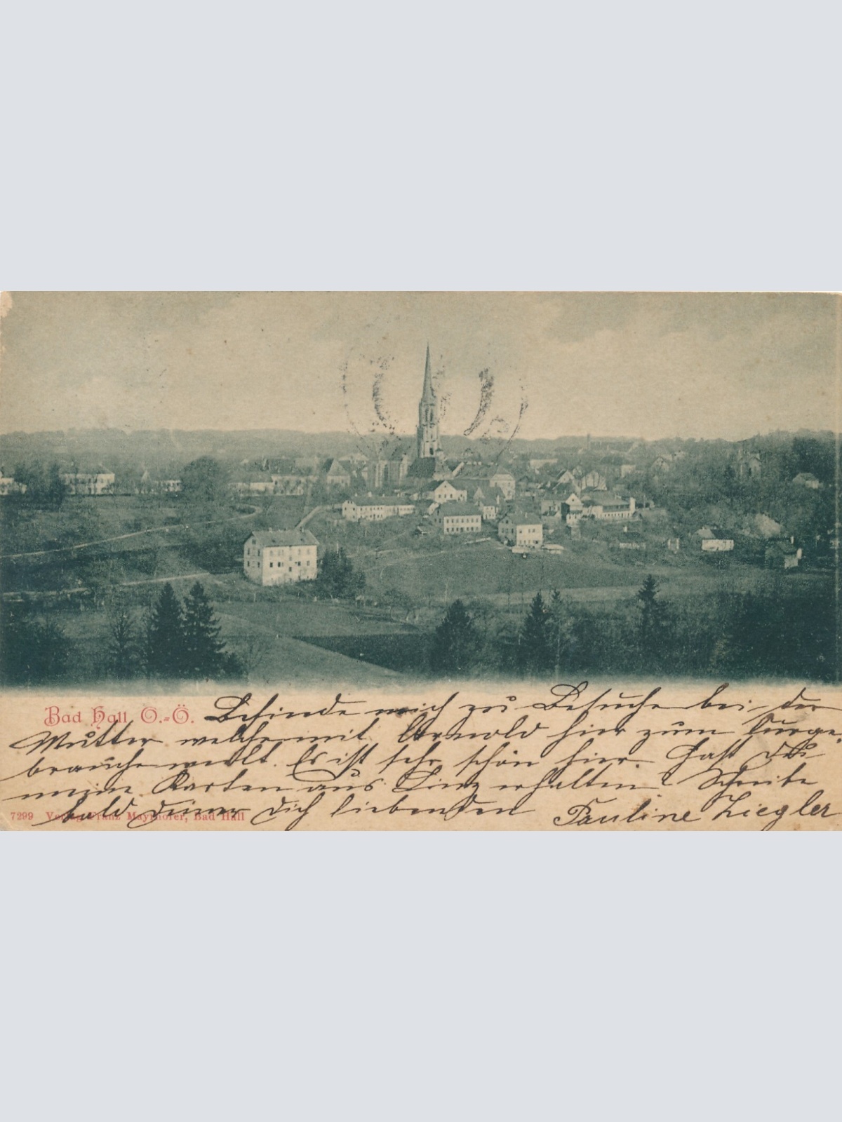 AK aus Bad Hall Oberösterreich (7596)