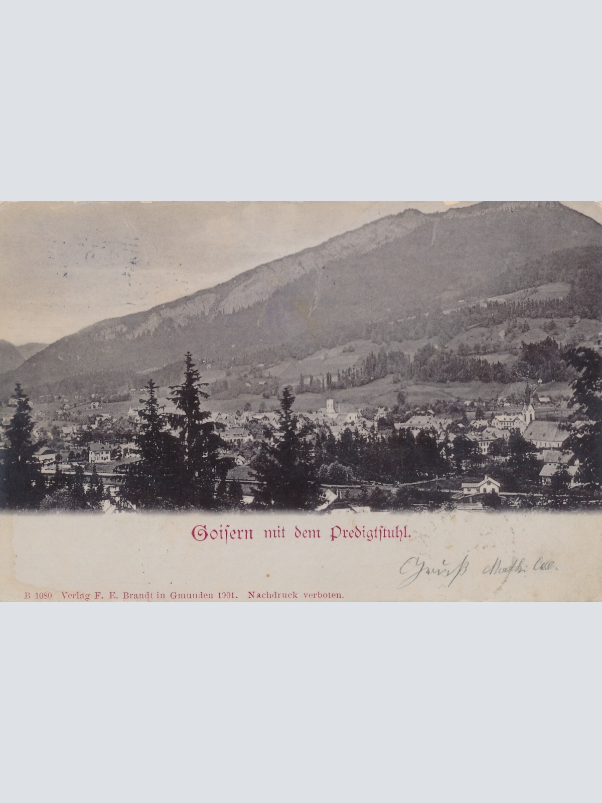 AK aus Goisern Oberösterreich (7943)