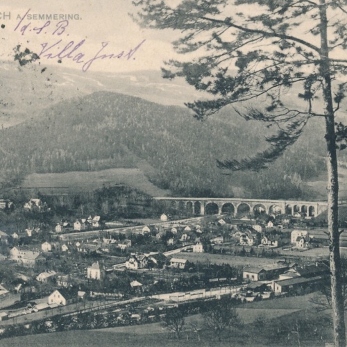 AK aus Payerbach Niederösterreich (7862)