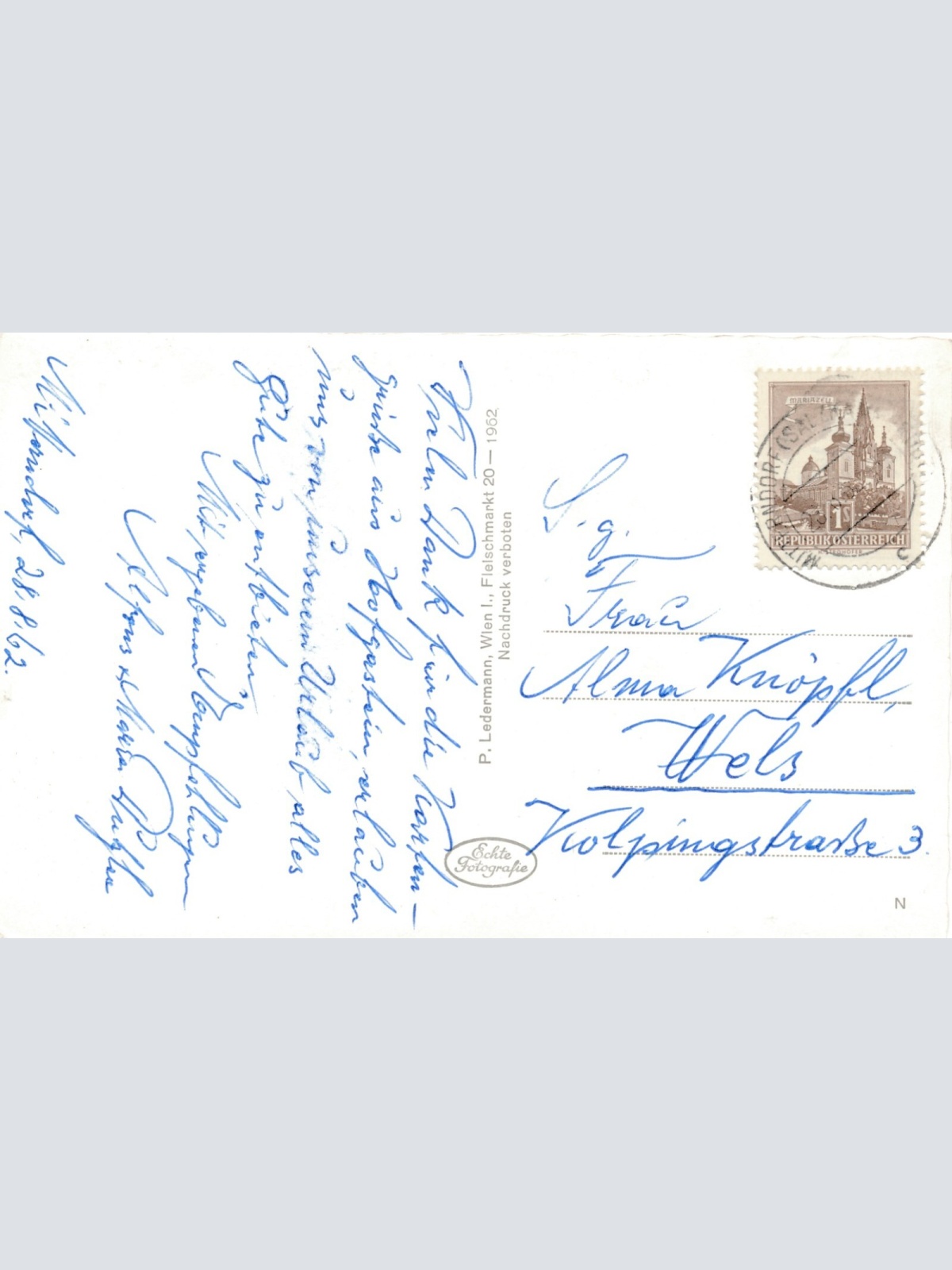 AK vom Schloss Trautenfels mit Grimming Steiermark (7524)