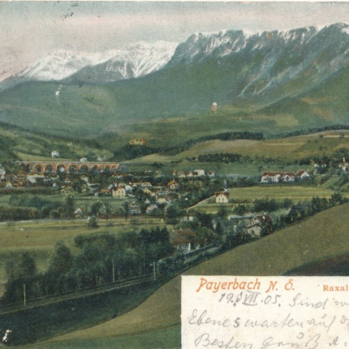 AK aus Payerbach Niederösterreich (7859)