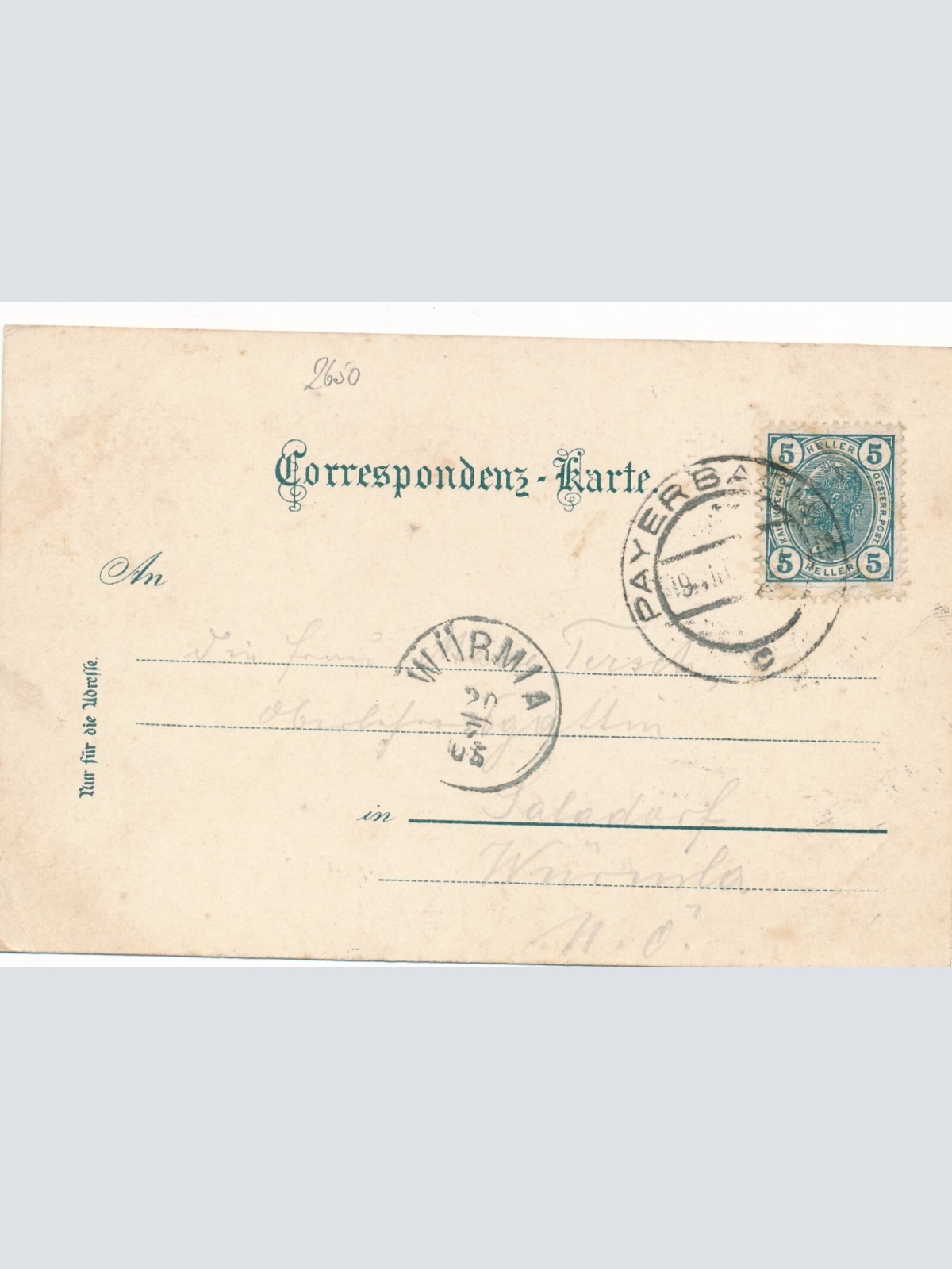 AK aus Payerbach Niederösterreich (7859)