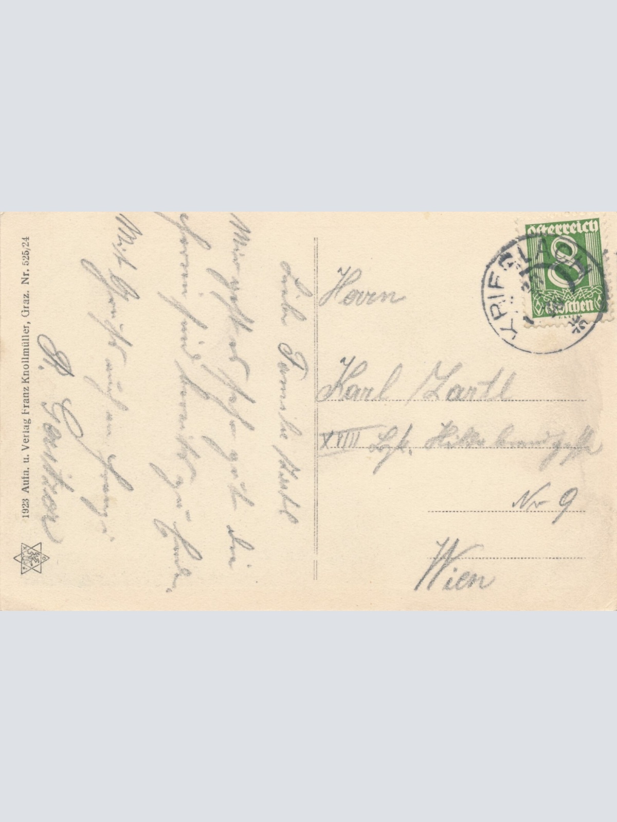 AK aus Krieglach im Mürztale Steiermark (7519)