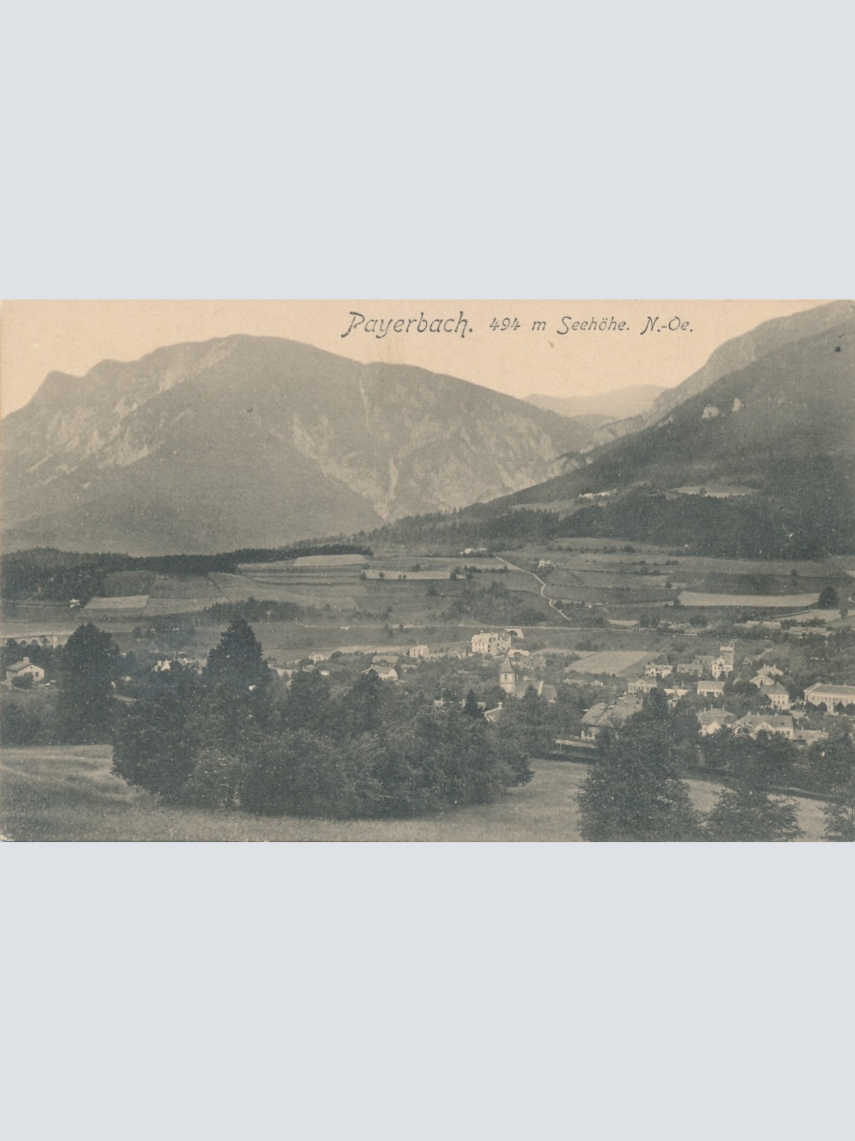 AK aus Payerbach Niederösterreich (7852)