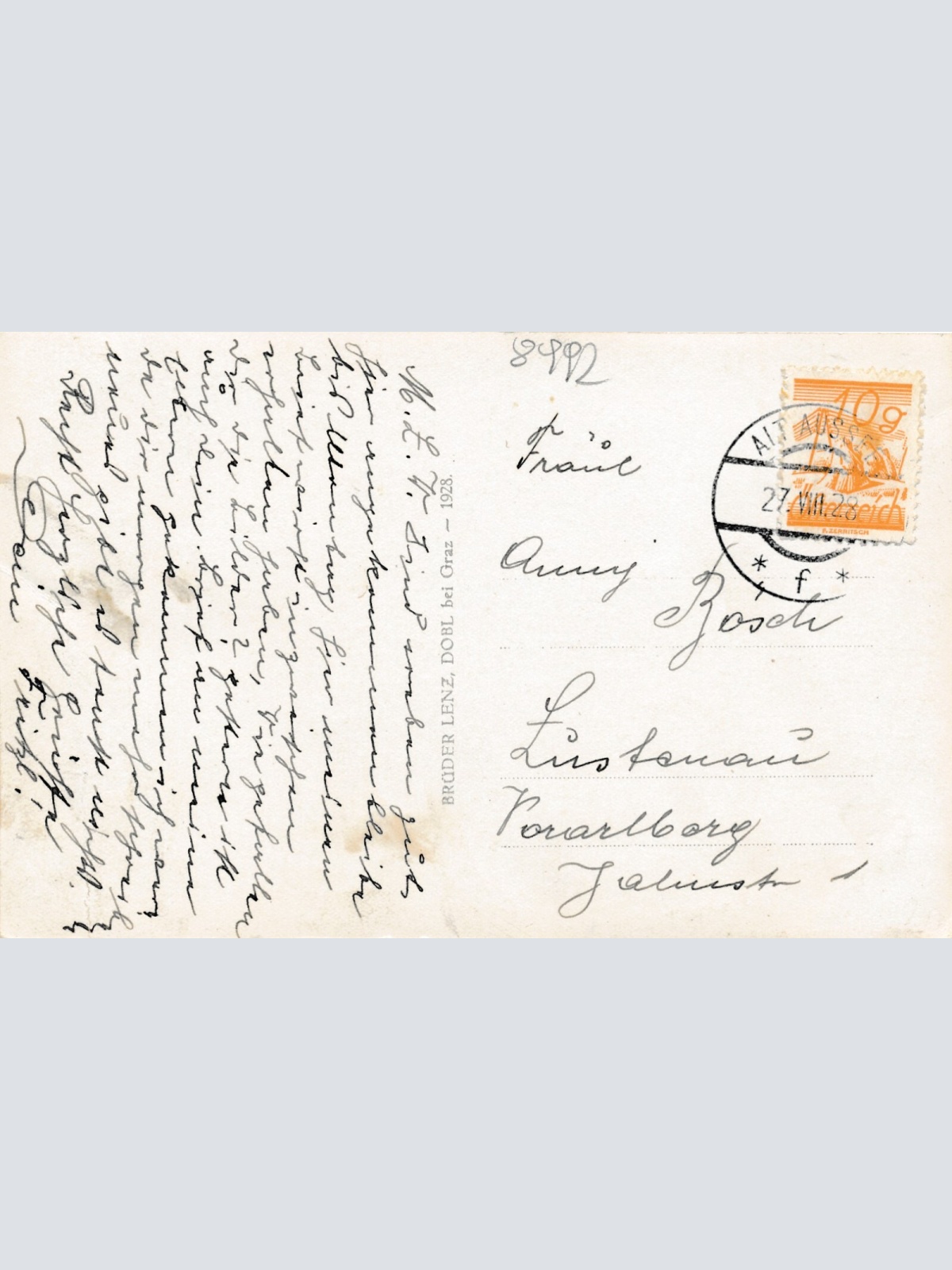 AK aus Alt Aussee Steiermark (7535)