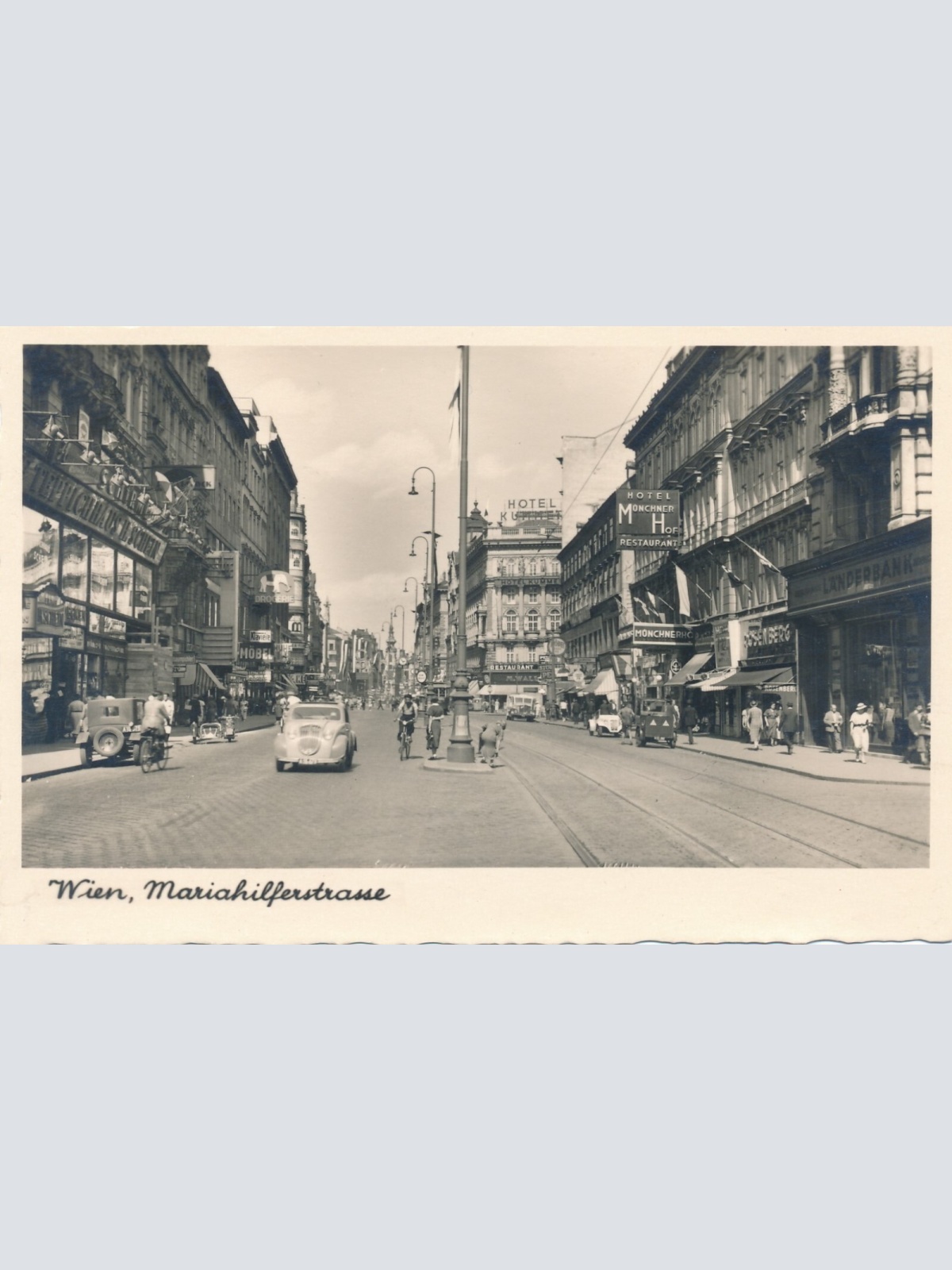 AK aus Wien Mariahilferstrasse (7544)