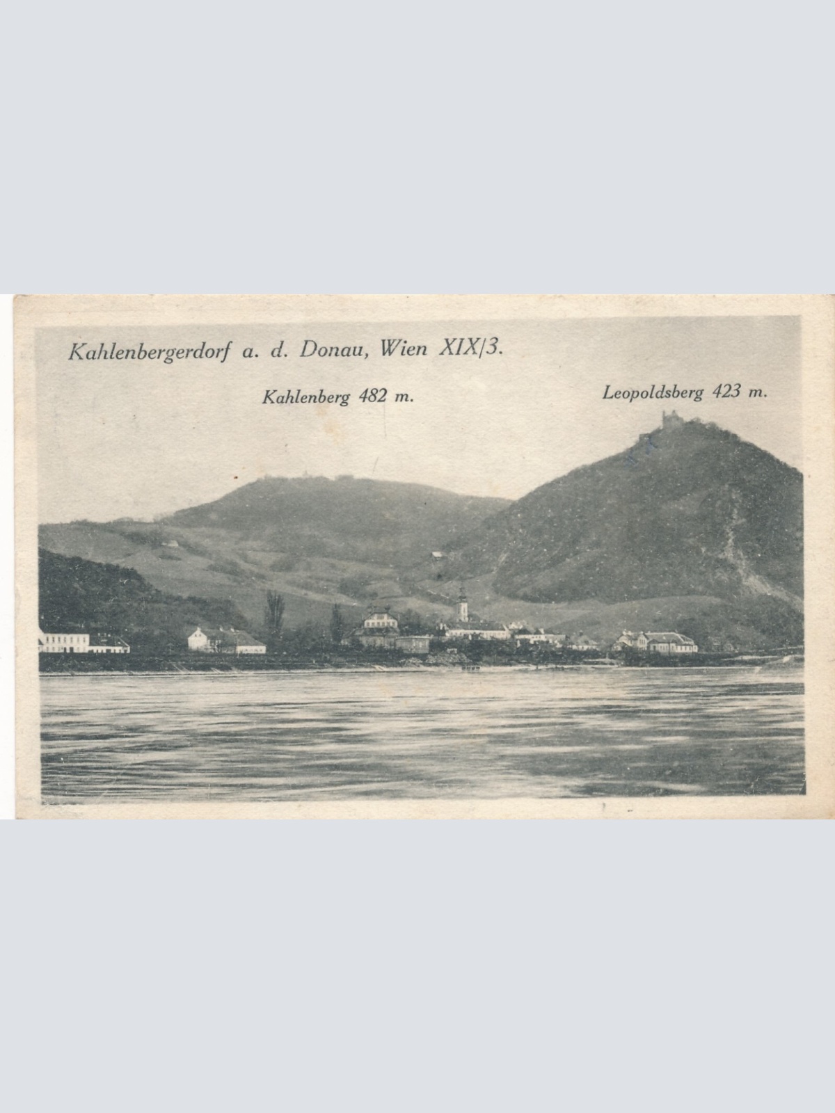 AK aus Kahlenbergerdorf an der Donau Wien (7546)