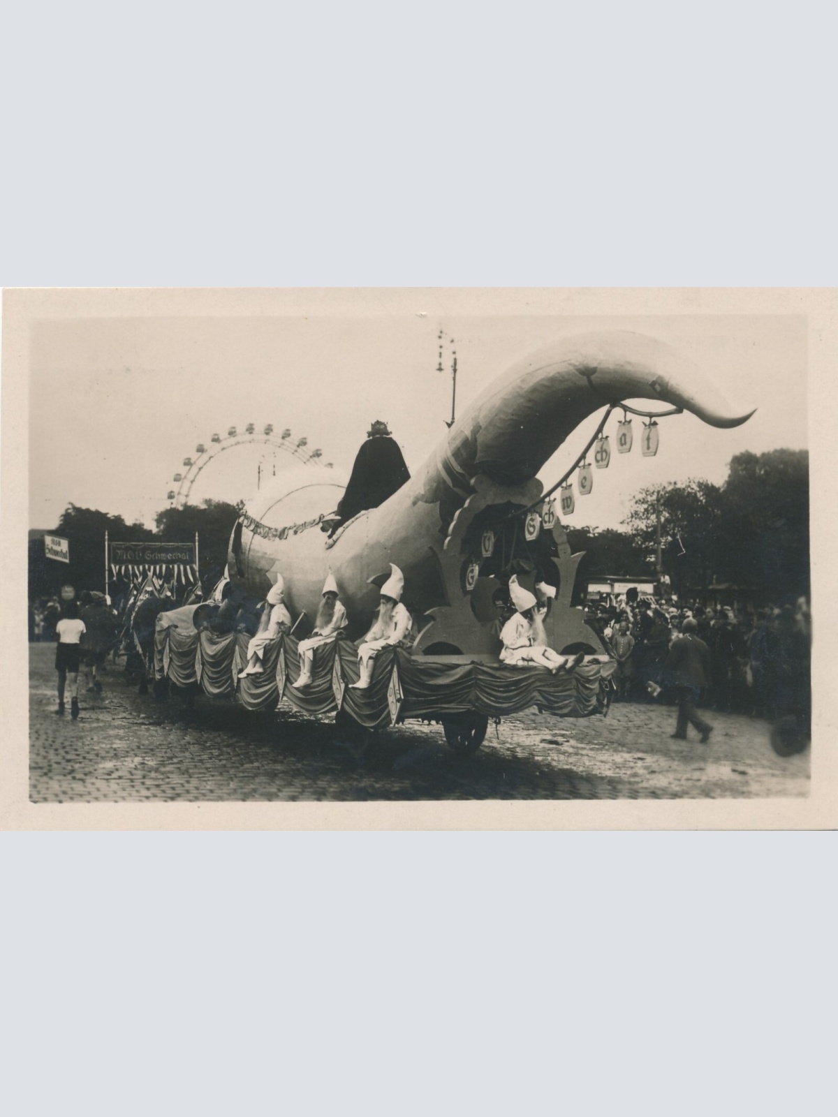 AK aus Wien vom Gambrinuswagen Sängerfest Wien (7548)