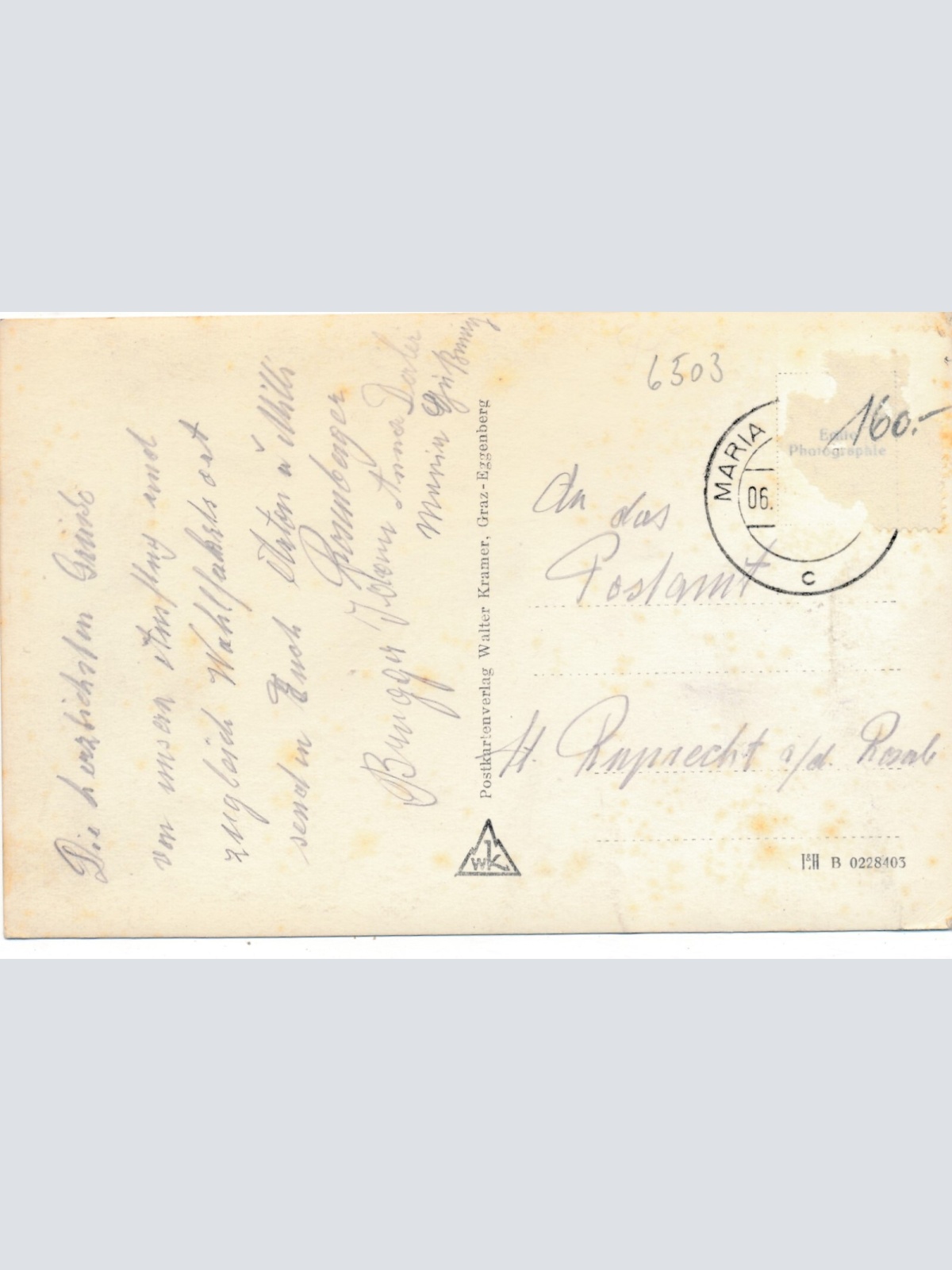 AK aus Maria Lankowitz Steiermark (8048)