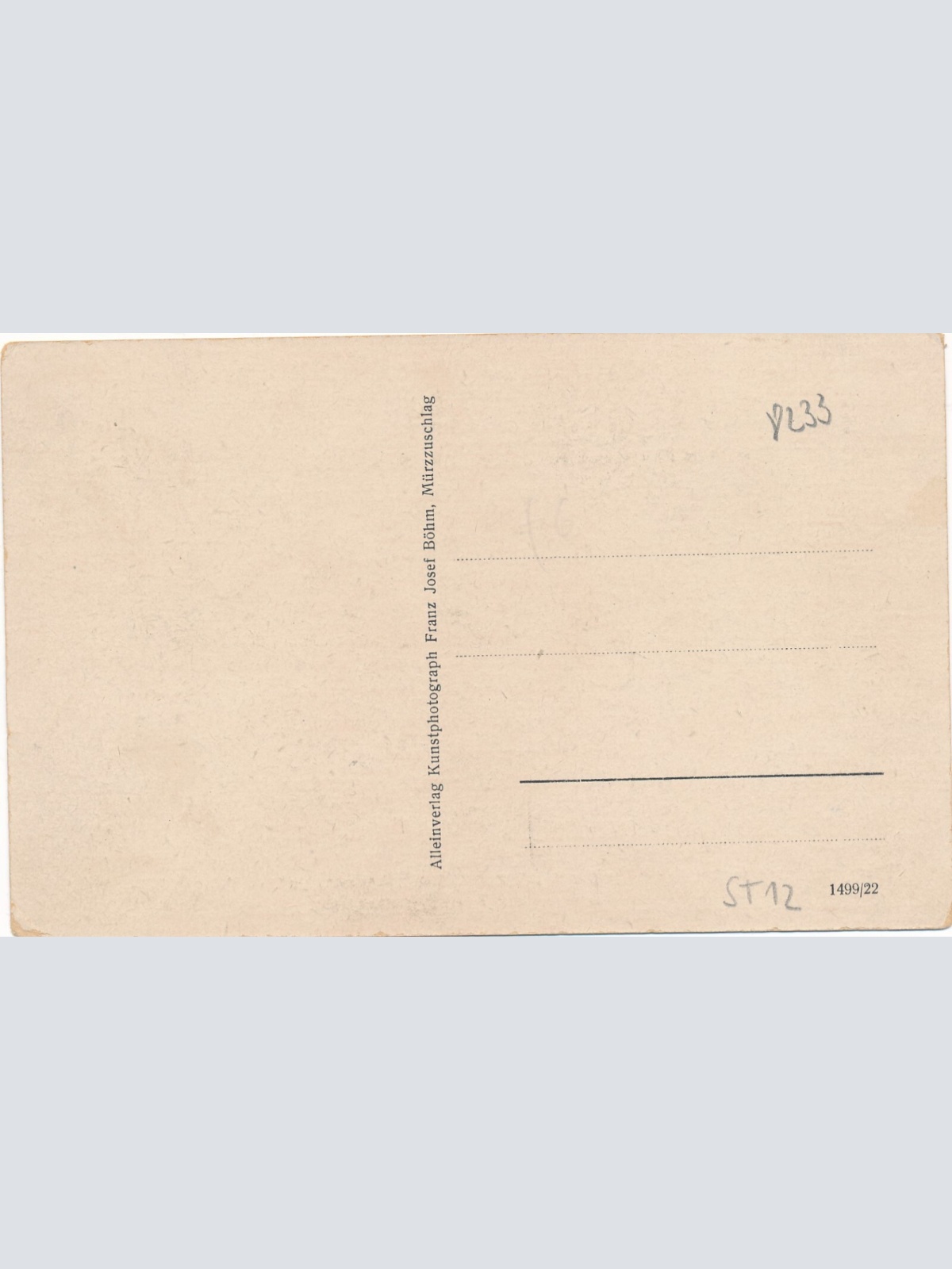 AK aus Krieglach mit Peter Roseggers Geburtshaus Steiermark (8034)