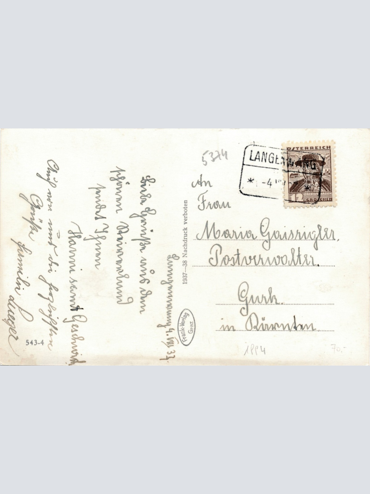 AK aus Langenwang Steiermark (8056)