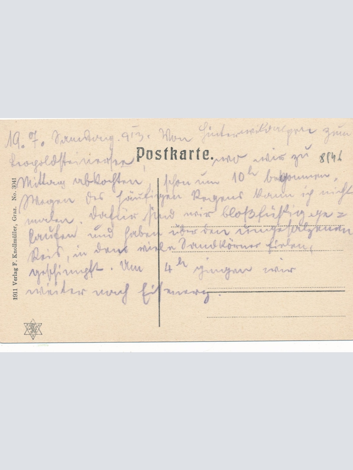 AK vom Leopoldsteiner See bei Eisenerz Steiermark (8059)