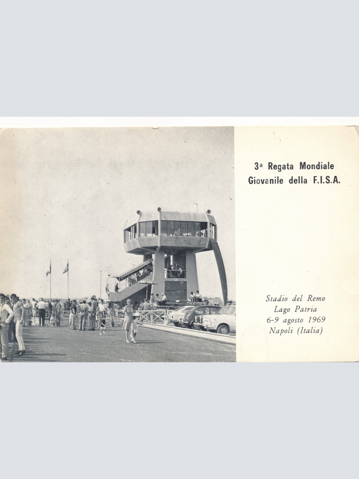 AK aus Napoli Regata Mondiale Giovanile della F.I.S.A. Italien (7972)