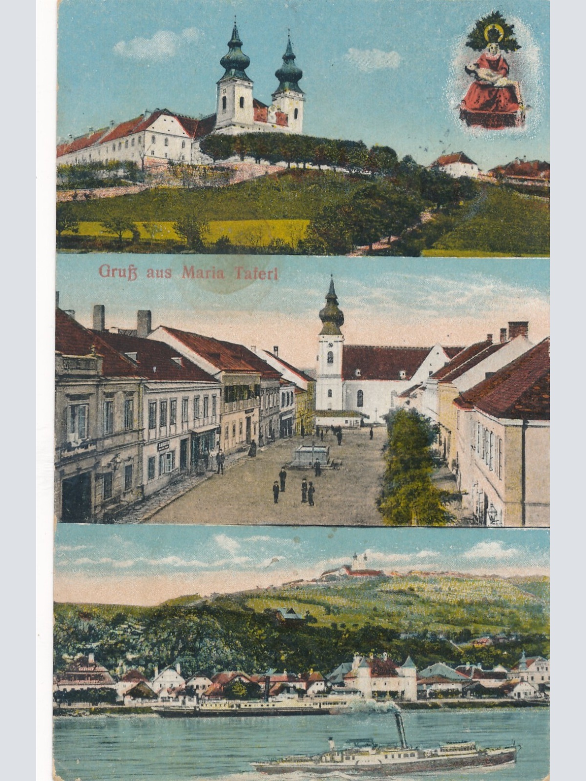 AK gruß aus Maria Taferl Niederösterreich (7847)