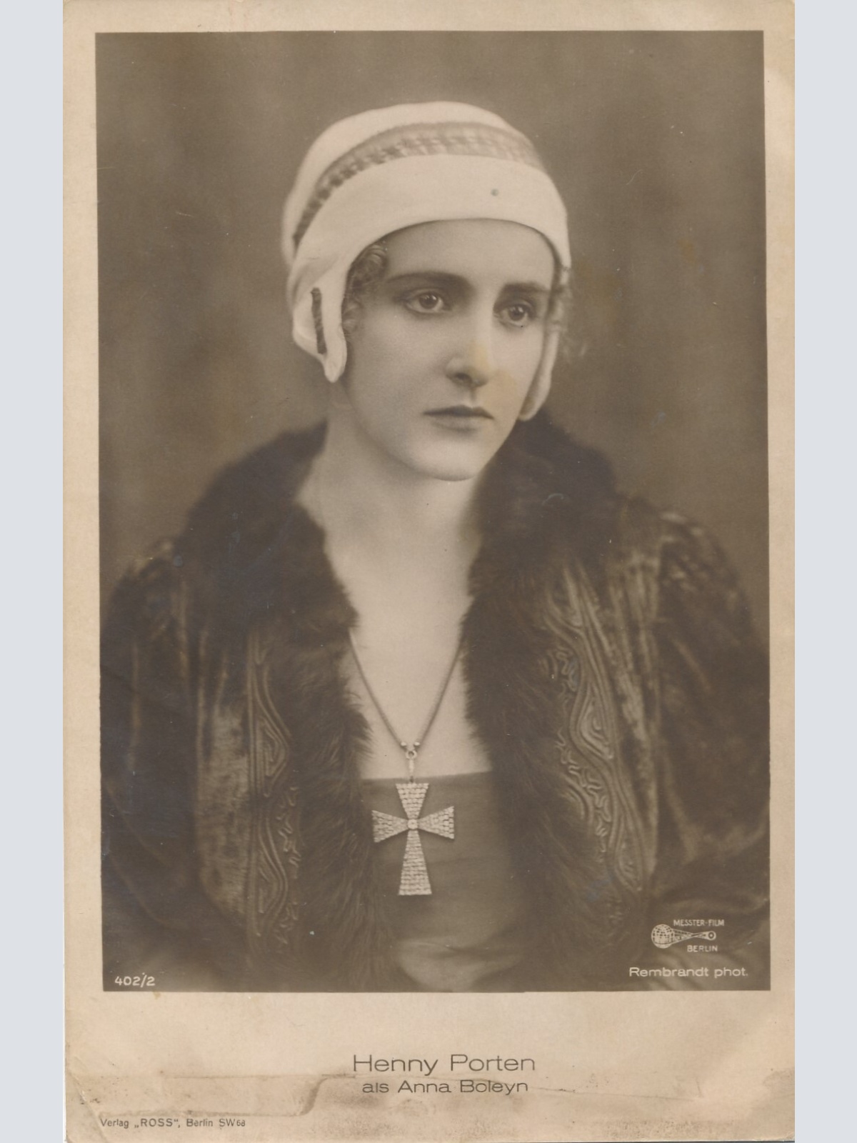 AK, Henny Porten als Anna Boleyn (S2127)
