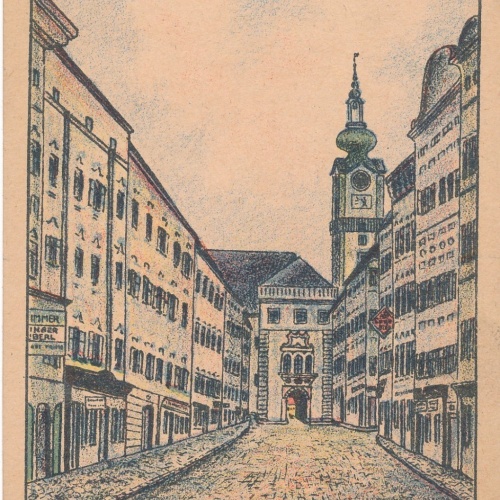 AK aus Landhaus Linz Oberösterreich Ansichtskarte (8207)