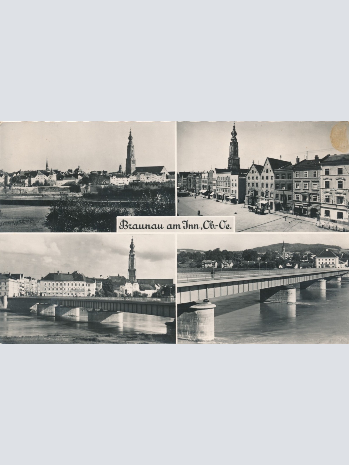 AK aus Braunau am Inn Mehrbildkarte Oberösterreich Ansichtskarte (8221)