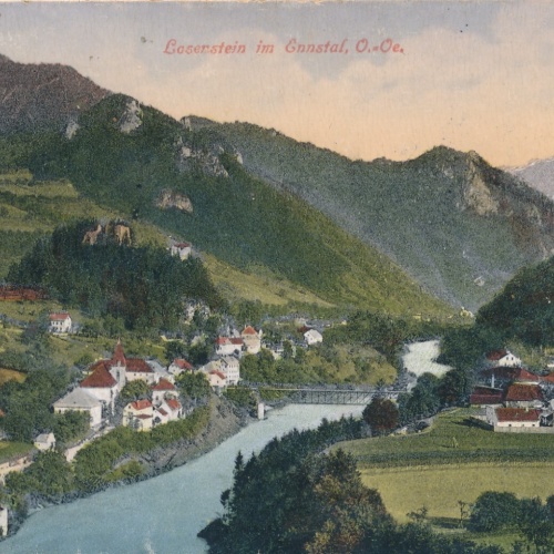 AK aus Losenstein im Ennstal Oberösterreich Ansichtskarte (8235)