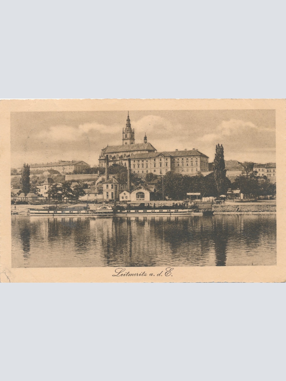 AK aus Leitmeritz Tschechoslowakei Ansichtskarte (8242)