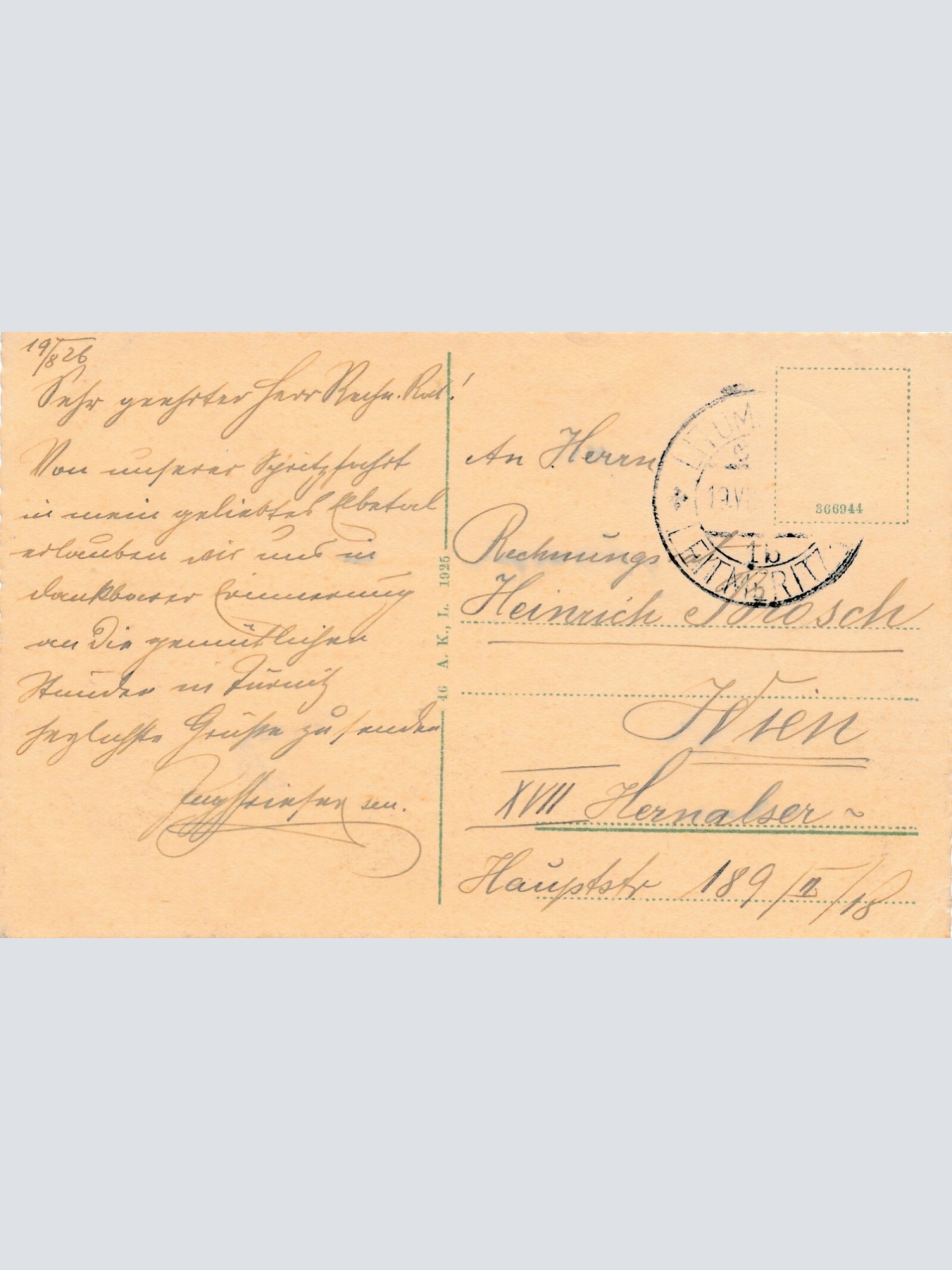 AK aus Leitmeritz Tschechoslowakei Ansichtskarte (8242)