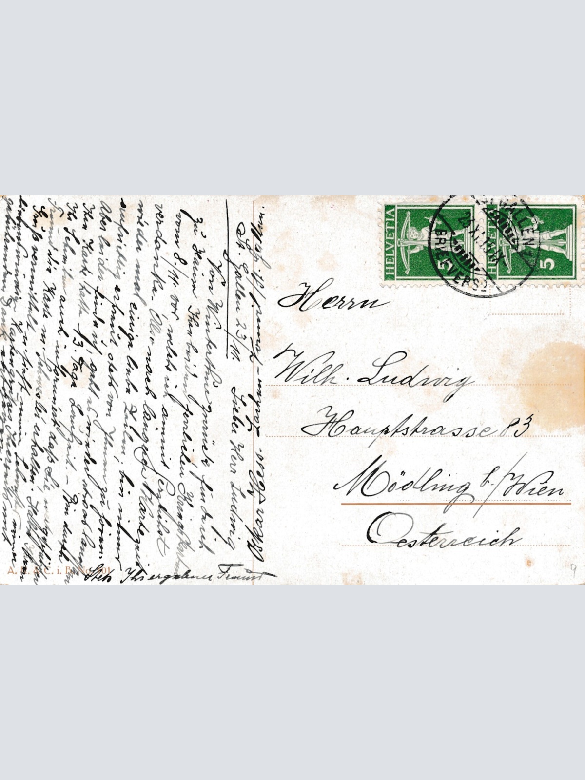 AK im Kriege 1915 mit Husaren Patrouille (6521)