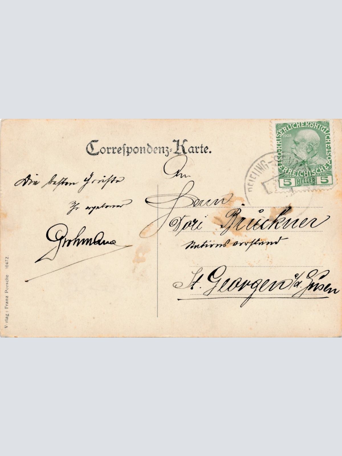 AK aus Losenstein an der Enns Oberösterreich Ansichtskarte (8234)