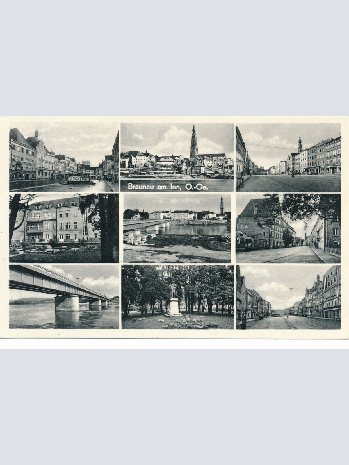 AK aus Braunau am Inn Mehrbildkarte Oberösterreich Ansichtskarte (8225)
