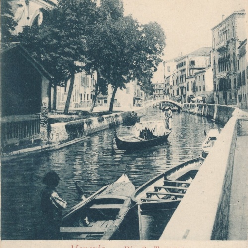 AK aus Venezia Rio S. Trovaso Italien Ansichtskarte (8162)
