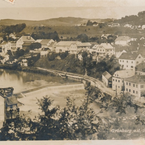 AK aus Grünburg bei Steyr Oberösterreich (8169)